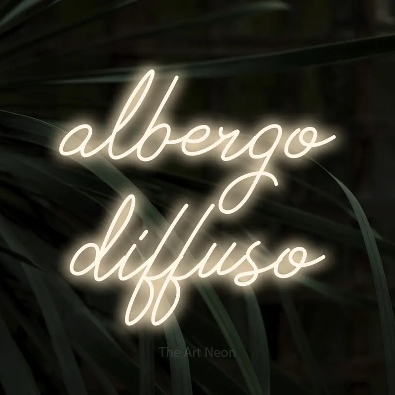 Albergo Diffuso LED Neon Sign