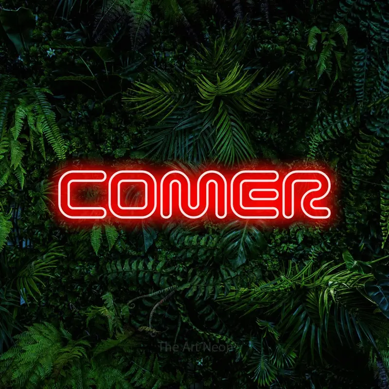 Comer LED Neon Sign