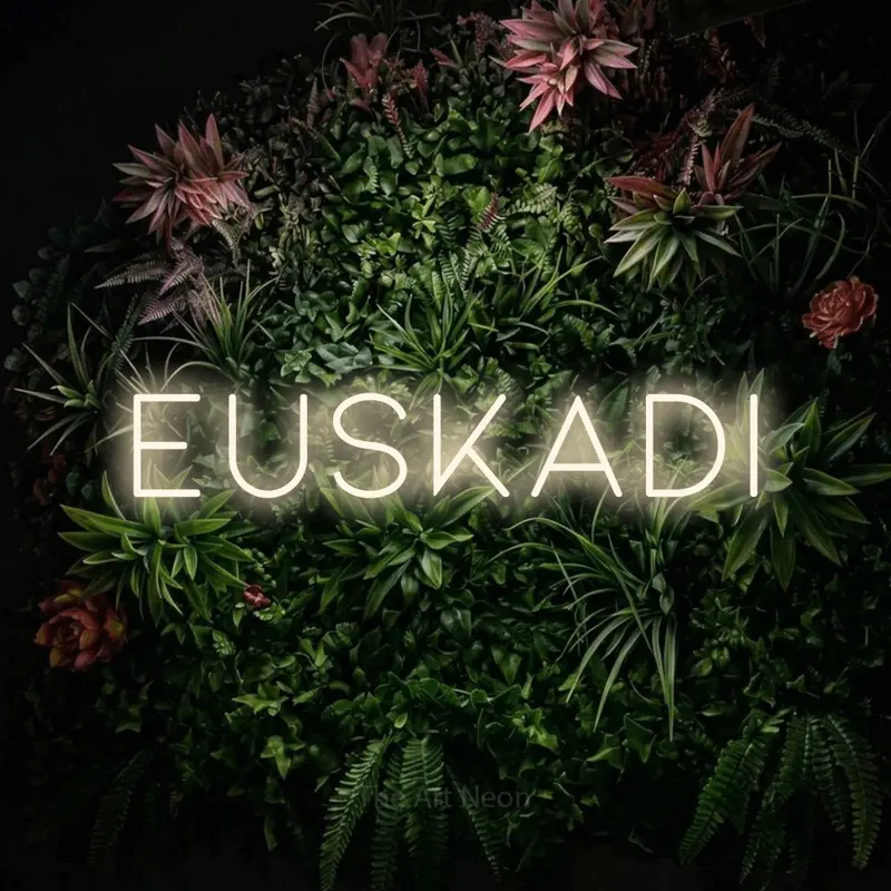 Euskadi LED Neon Sign