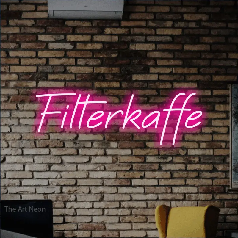 Filterkaffe LED Neon Sign