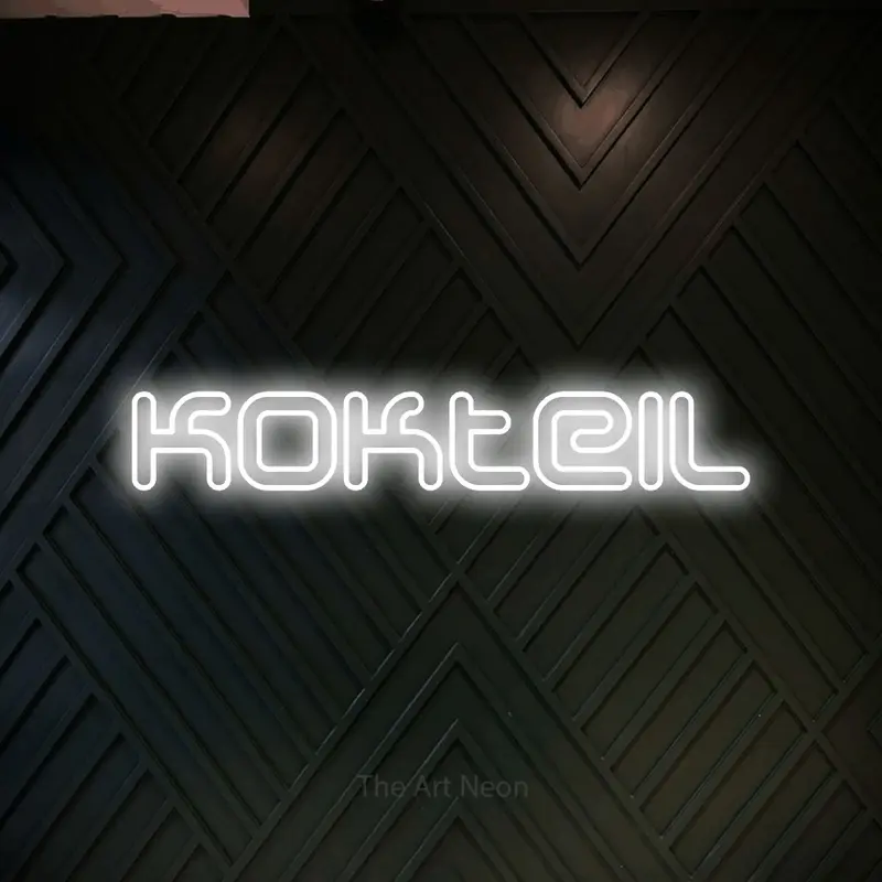 Kokteil LED Neon Sign