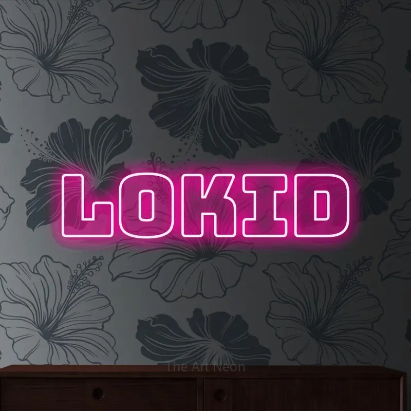 Lokid LED Neon Sign