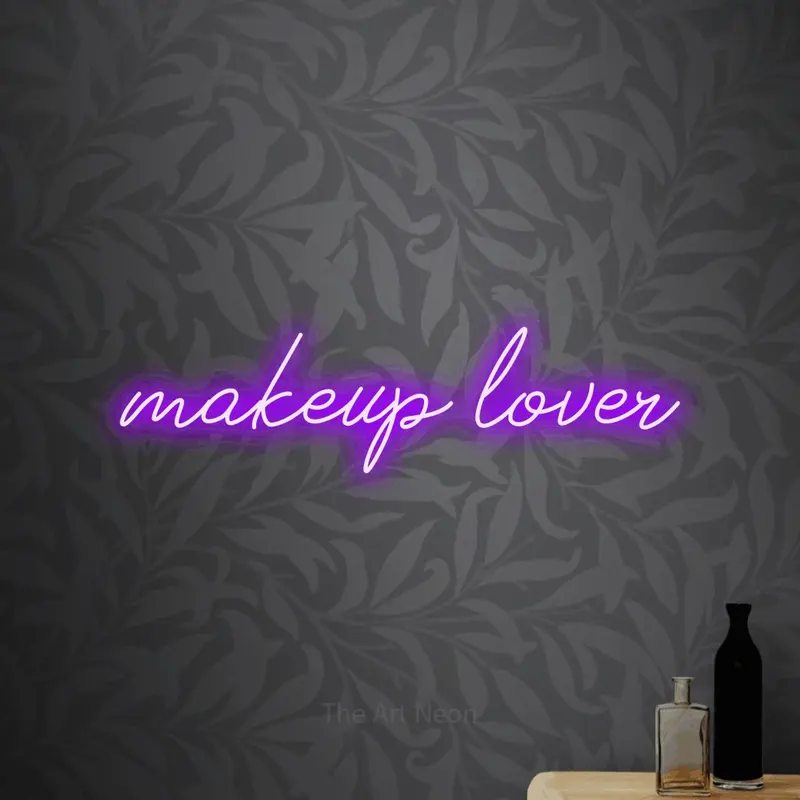 Makeup Lover LED Neon Sign
