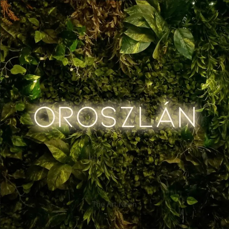 Oroszlán LED Neon Sign