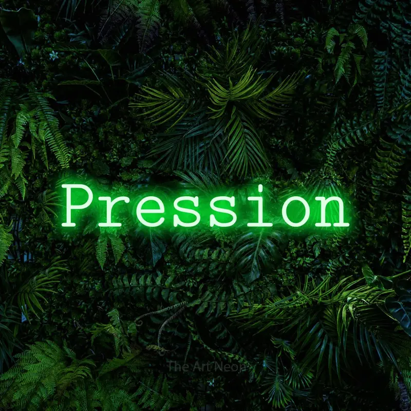 Pression LED Neon Sign