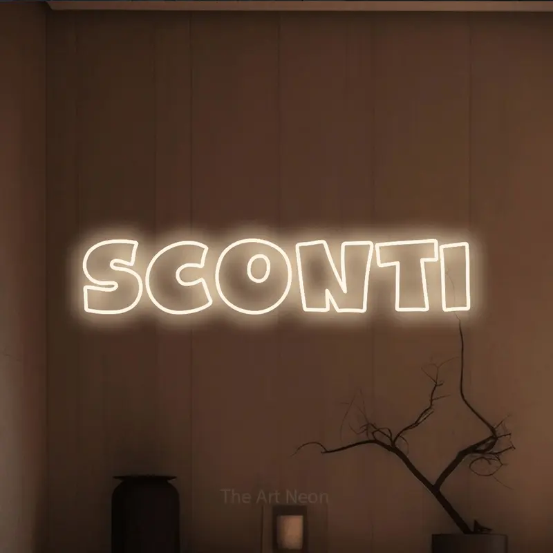 Sconti LED Neon Sign