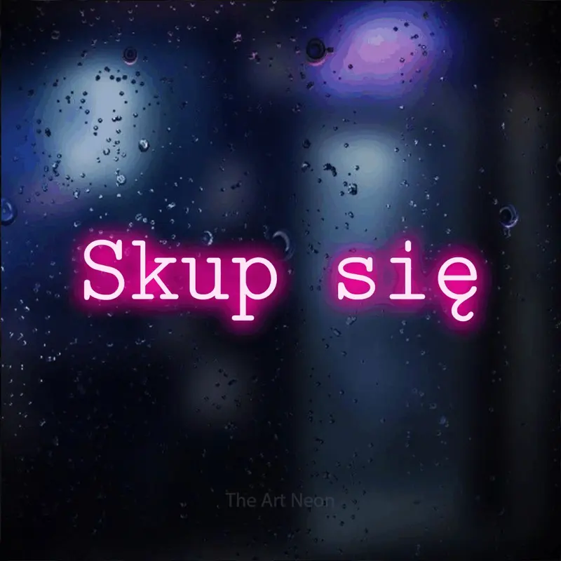 Skup się LED Neon Sign