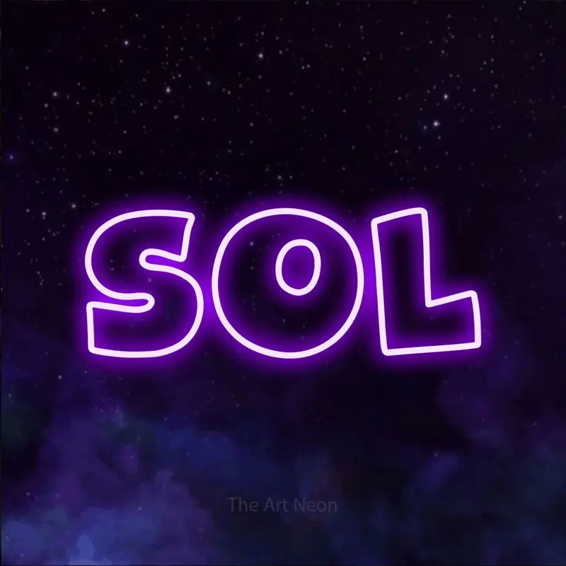 Sol LED Neon Sign