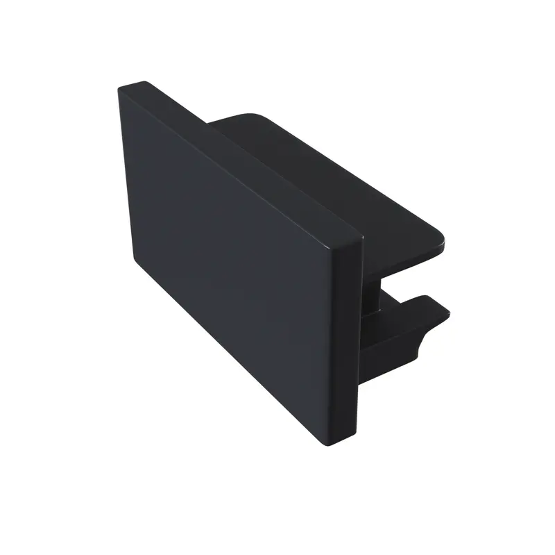 TRA001EC-11B End Cap 1pc Unity Patch Black