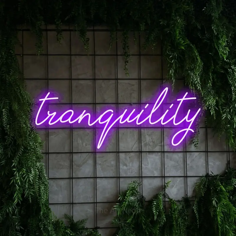 Tranquility LED Neon Sign