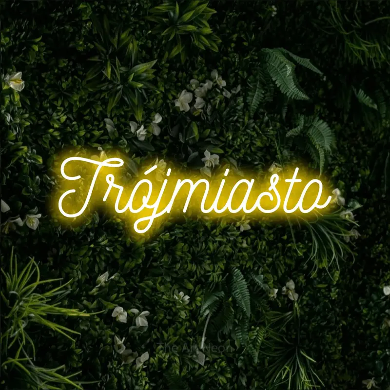Trójmiasto LED Neon Sign