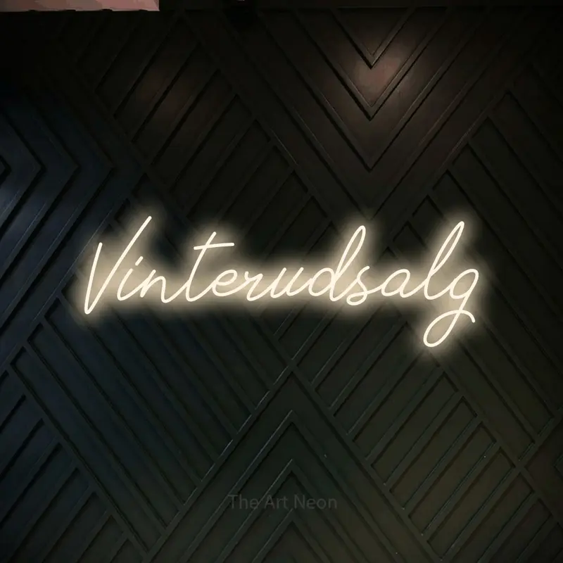 Vinterudsalg LED Neon Sign