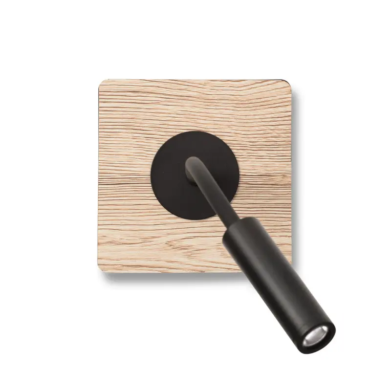 Wandleuchte MOOD READER OAK/BLACK 2W 3000K